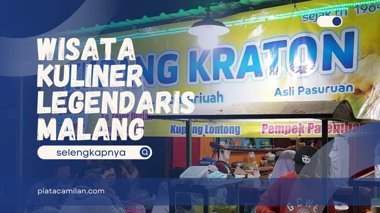 Destinasi wisata kuliner unik dan menarik di Malang Raya