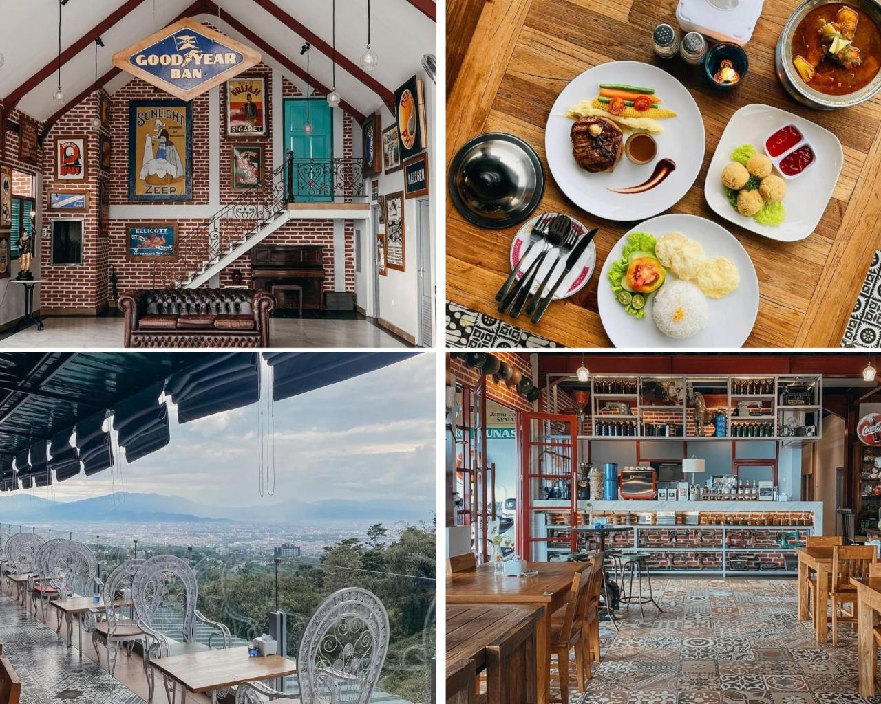 Tempat nongkrong kuliner malam Bandung yang instagramable