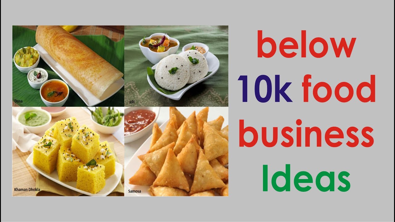 Food business ideas processing